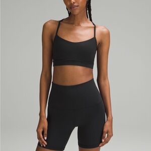 Lululemon Flow Y Bra in Black